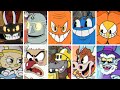 ALL BOSSES In Cuphead + The Delicious Last Course! (2017 - 2022)