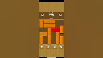Unblock Me - Relax Mode - Starter // Puzzle 233 #shorts