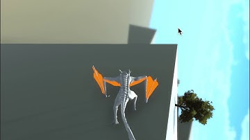 Procedural Animation Dragon can climb anything!