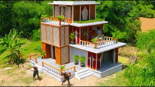 [Full Video] Building The Most Creative Villa House For Entertainment Place In The Forest