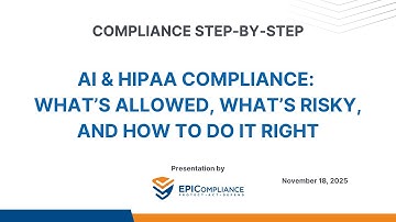 AI & HIPAA Compliance: What’s Allowed, What’s Risky, and How to Do It Right