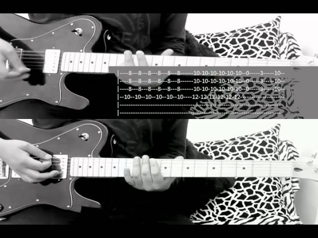 CrushCrushCrush - Paramore (Guitar Cover and Tabs)