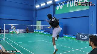 INFOSYS IC 2023 | MS QF |  CHIRAG Sen v/s  AYUSH Shetty | #badminton #badmintonlovers #bai #bwf