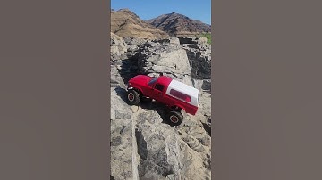 Can a WPL-C24 Handle Sand and Rocks #shorts #rc #rctruck #rccrawler #rccar #rctoys #wpl #wplc24