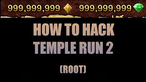 ||HACK TECH||(ROOT)How To Hack Temple Run 2