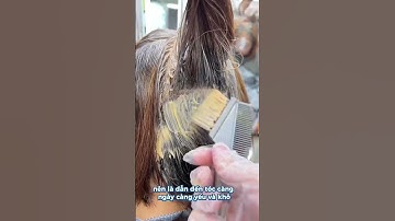 Tóc bạc nên Nhuộm Tóc màu gì?  | 1900 HAIR #shorts