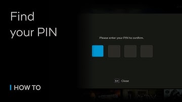 HOW TO - Find your PIN