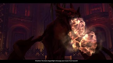 WoW Patch 8.3 Wrathion Cinematic in Blackwing Descent || World of Warcraft Battle for Azeroth