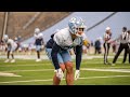 All access defensive back drills  unc football open practice