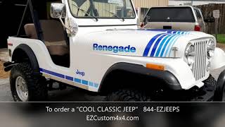1980 Jeep CJ5 4x4 V6 Vortec 5 Speed Manual EZCustom4x4.com