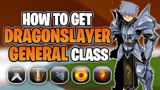 How To Get The Dragonslayer General Class - AQW