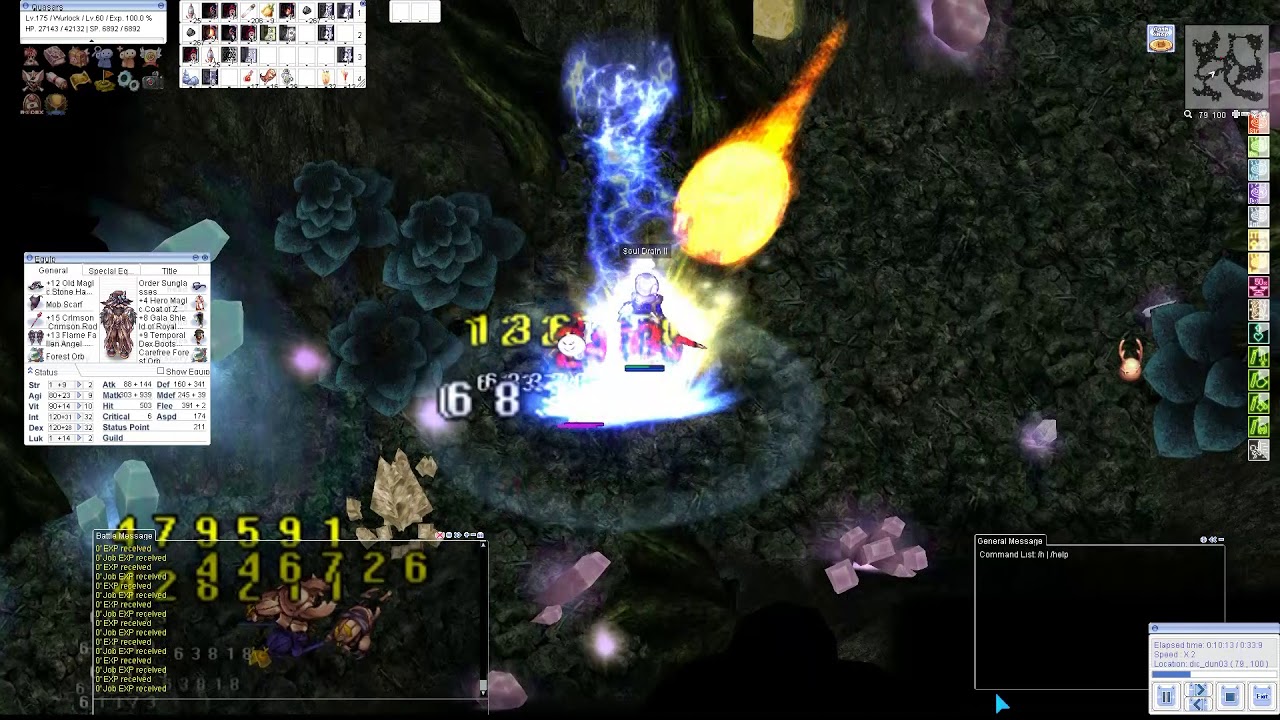 Solo Gold Scaraba, no GTB, no Kaahi, no Pots. [Warlock] iRo Chaos ...