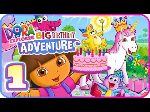 Dora The Explorer Dora S Big Birthday Adventure Part 1 Wii Ps2 Wizzle World Youtube