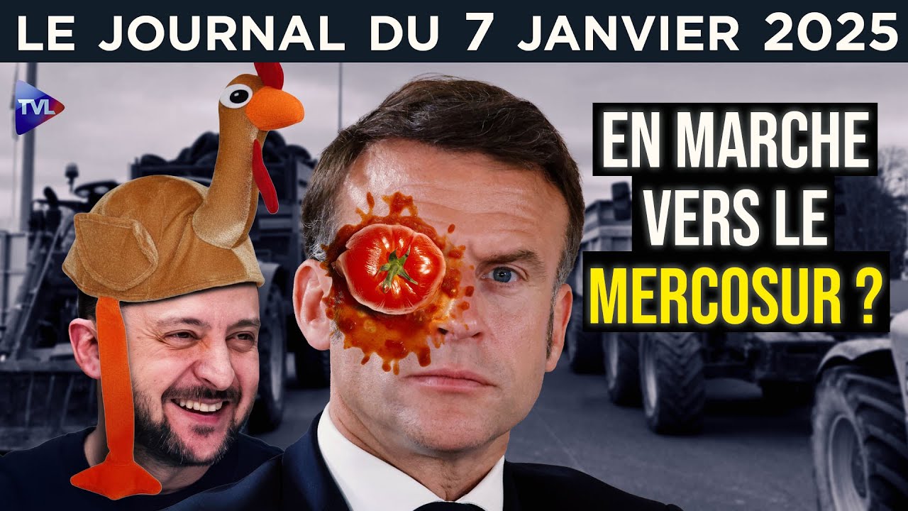 Mercosur : l’autre humiliation de Macron - JT du mercredi 7 janvier 2026