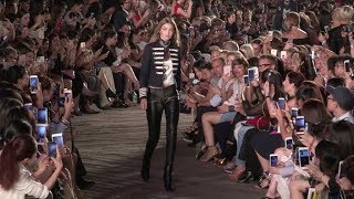 Sara Sampaio , Devon Windsor and fellow Models on the runway for the Tommy Hilfiger Fashion Show in