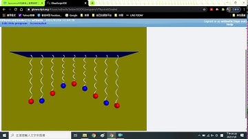 物聯探實達9~蛇擺，鉛直簡諧。用VPython學習物理的VPhysics課程，台大物理系石明豐教授開發，王尊信老師改寫