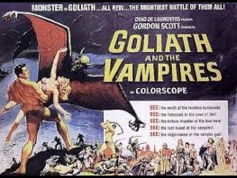 GOLIATH AND THE VAMPIRES, 1961, Gordon Scott. Trailer in English.