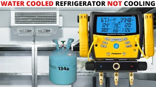 HVACR Service Call: Water Cooled Refrigerator Not Cooling (Beer Cooler Not Blowing Cold Air)