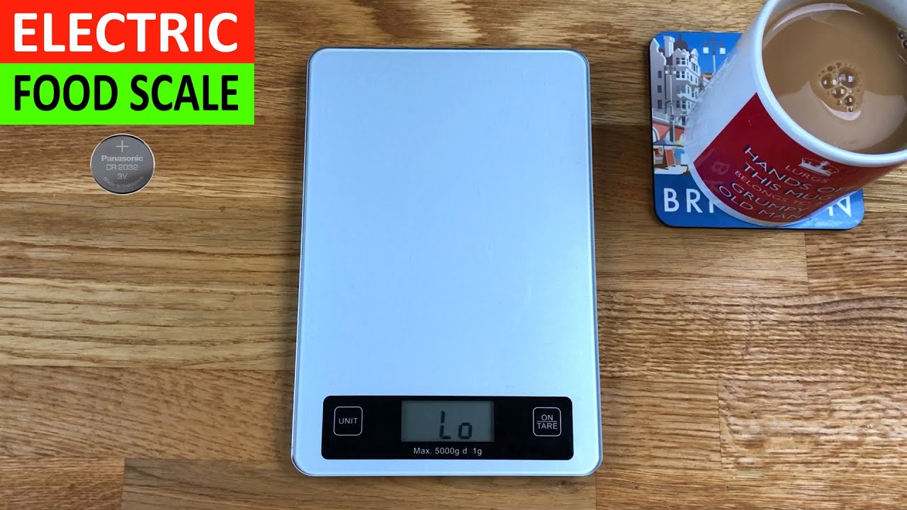 How to change battery in digital Kitchen scales CK451-Electric Food Scale  CK451 Battery Replacement 