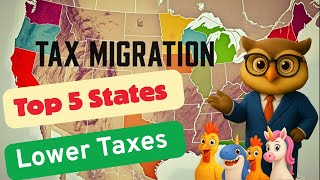 The Top 5 States Americans Are Moving To for Lower Taxes (Explained)