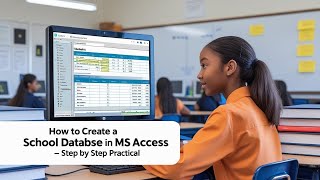 School_DB Database Practical – Create Table, Insert Records, Queries, Forms & Reports in MS Access