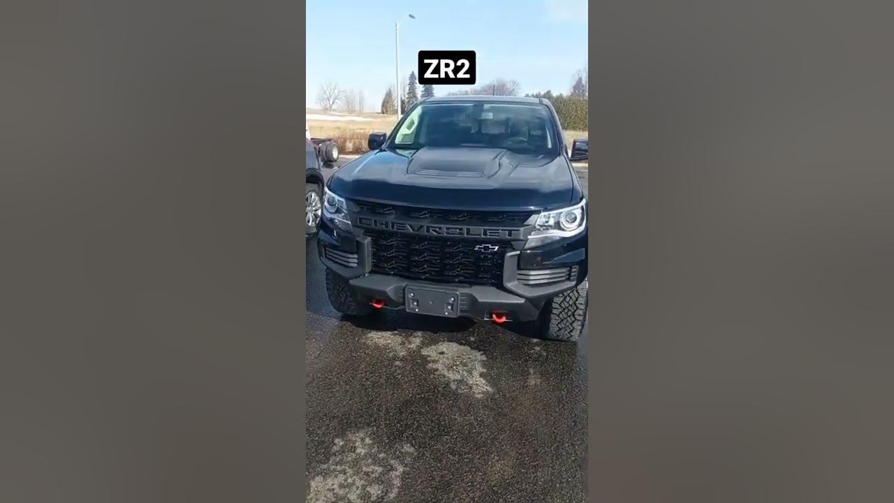 2022 Colorado Z71 vs ZR2 What's the difference? YouTube