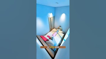Transforming A Tiny Bedroom into a Cozy Space! #shorts #interiordesign #bedroom
