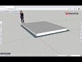 SketchUp Урок 3 - Работа с размерами