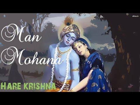 Beautiful Lord Krishna Theme Man Mohana  Flute  Mor Mukut Sir dhari Krishna Krishna