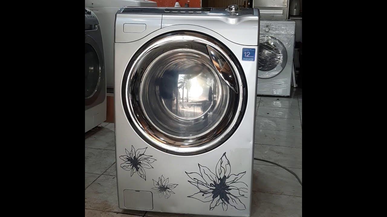 daewoo washing machines DWC.UD1213S model test mode YouTube