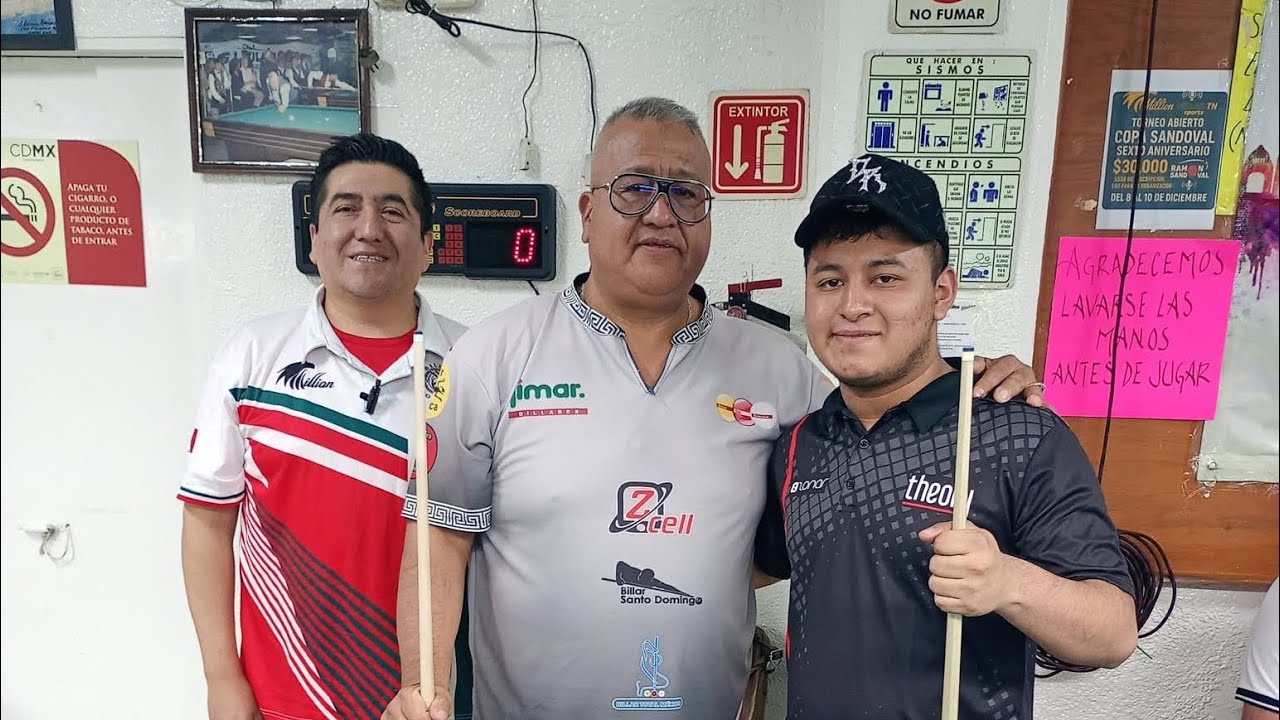 QUE CALIDAD!! | Ubaldo SÁNCHEZ vs Jhony ALVARADO | Cid Billarin Gpos | 3 Cushion Billiards 