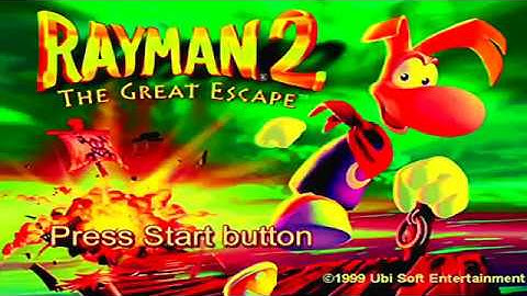 Rayman 2: The Great Escape DEMO  - (DC) Dreamcast - 16:9 Widescreen