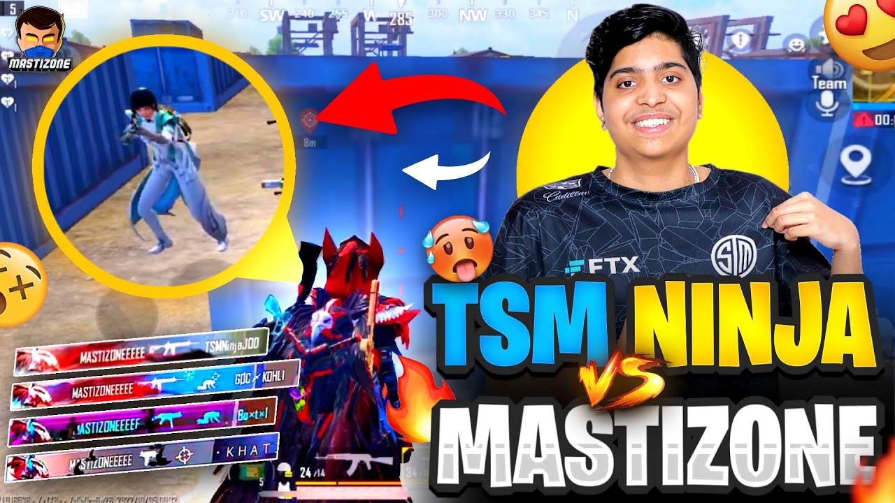 Jab We Met @NinjaJOD2  🙄 || MASTIZONE 😍  vs TSM NINJA 😎 || 1V4 CLUTCH ?