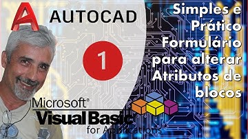 01# Propriedades de Blocos (Tag, Fonte, Rotação...)- VBA