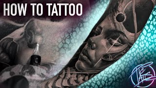 I CALL THIS ONE "LIFE" | TATTOO TIMELAPSE W REALTIME ( FULL VIDEO) | TICTATTS