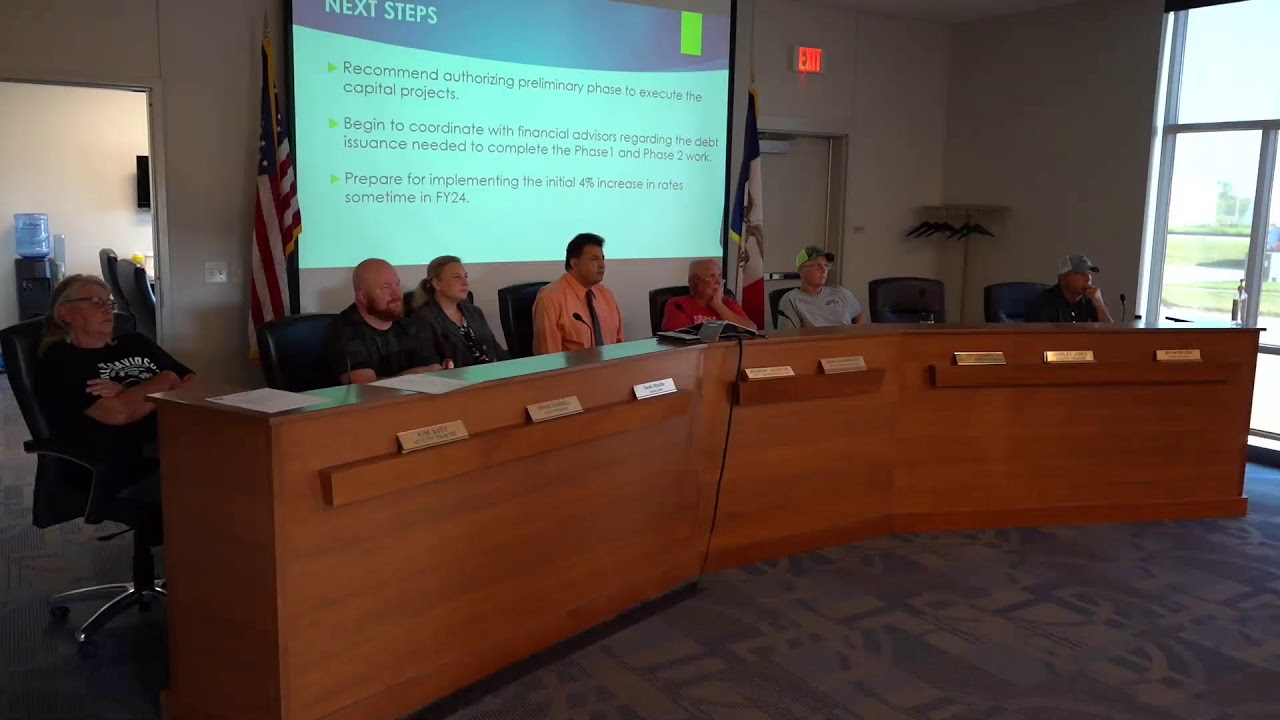 City of Stuart, Iowa regular meeting of the Stuart Municipal Utility