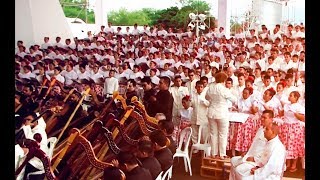 Lo mejor del Coro en la misa con el Papa FRancisco, con instrumentos del folclor llanero.