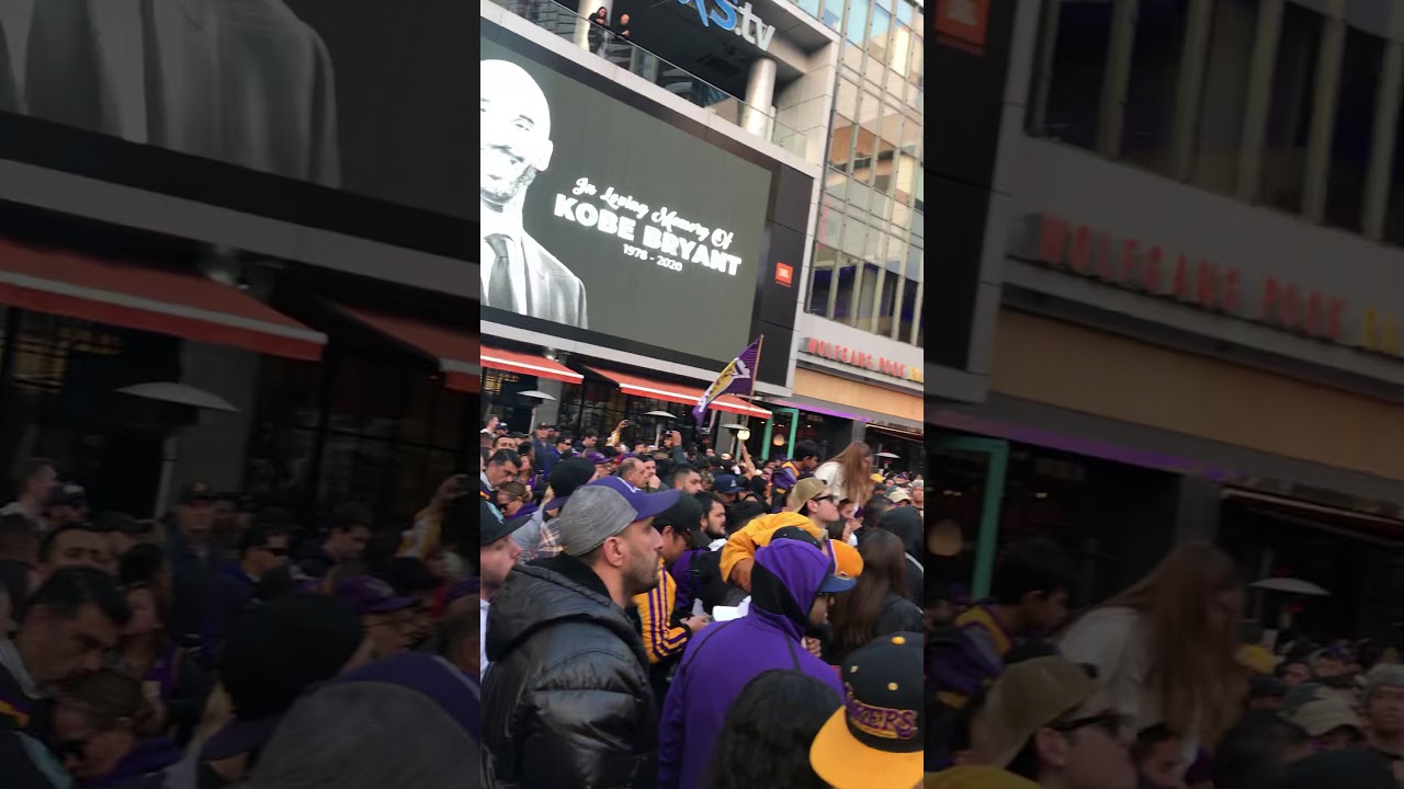 Kobe Bryant Fans@Staples 26.01.2020