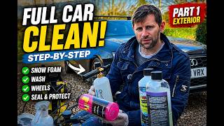 How to Clean Your Car PROPERLY at Home (Step-by-Step Dad Method)