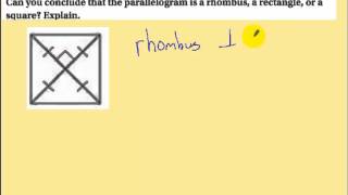 GeoTrig - Week 9 (R/F) - 6-5 Conditions for Rhombuses, Rectangles, and Squares
