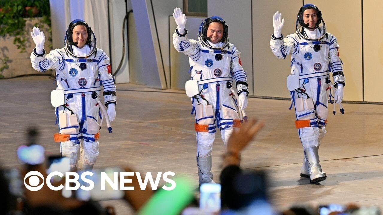 China set to launch Shenzhou 21 space mission today - YouTube