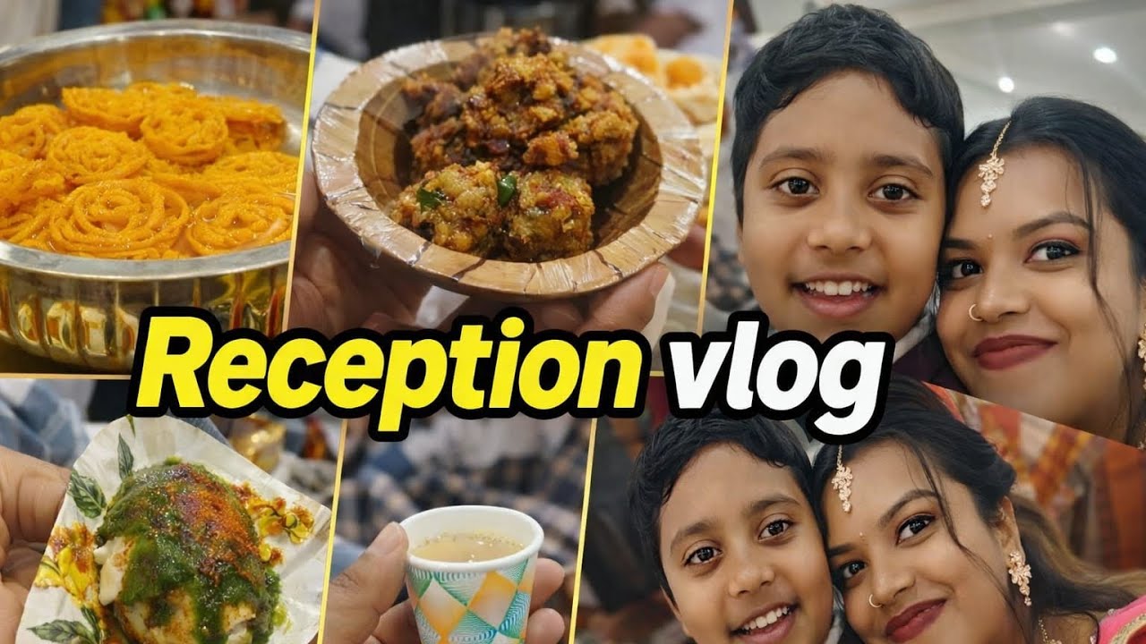 Reception Vlog |  Don't forget to do like, comment, and share. #dailyvideo #newyoutuber #video #new 