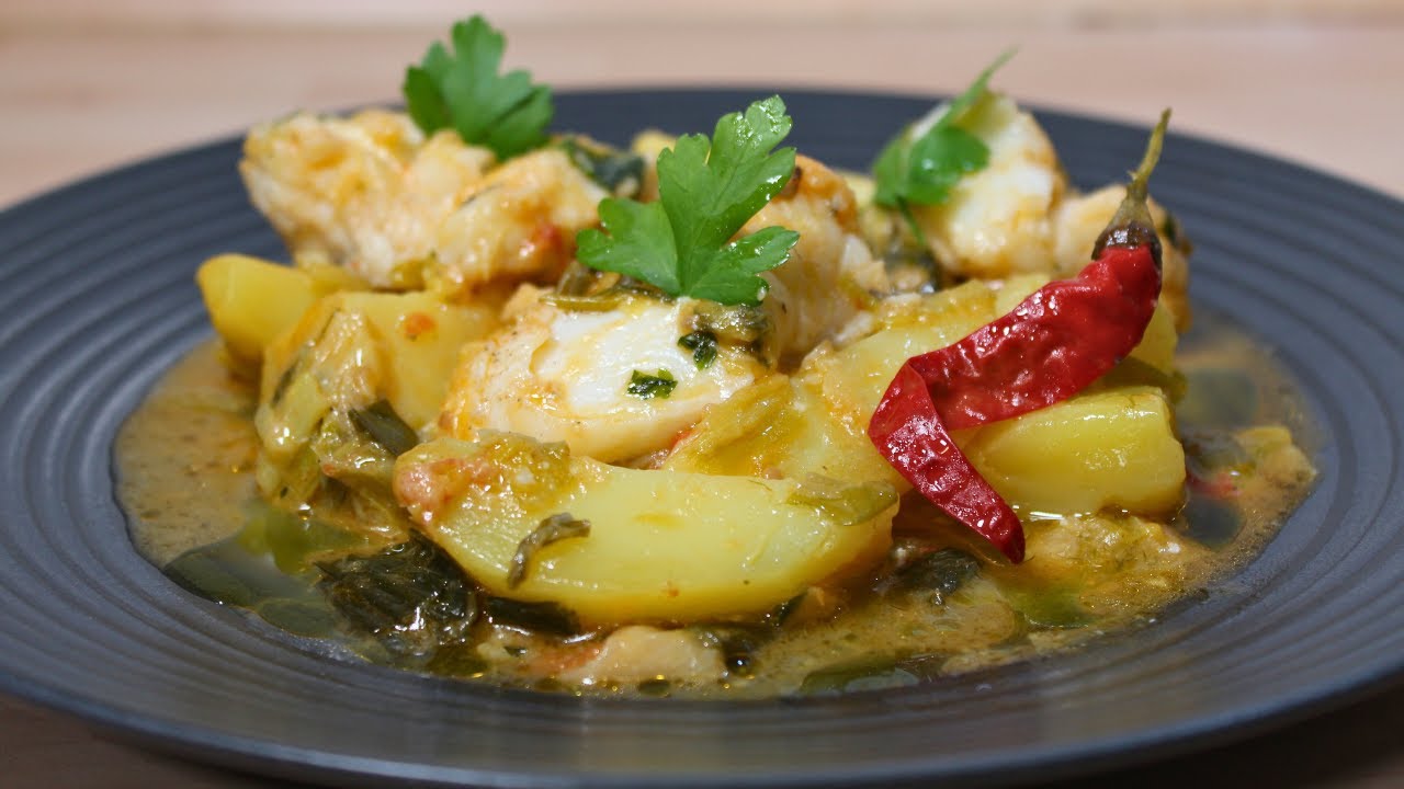 BACCALA' in UMIDO con PORRO e PATATE 😋 RICETTA TRADIZIONALE CALABRESE
