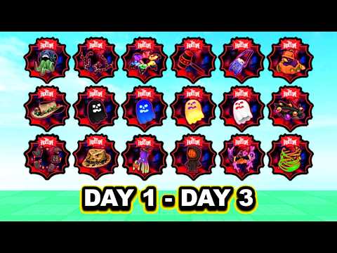 THE HOLLOW Day 1 - Day 3: How to get ALL 18 FREE UGC ITEMS | Roblox [EVENT]