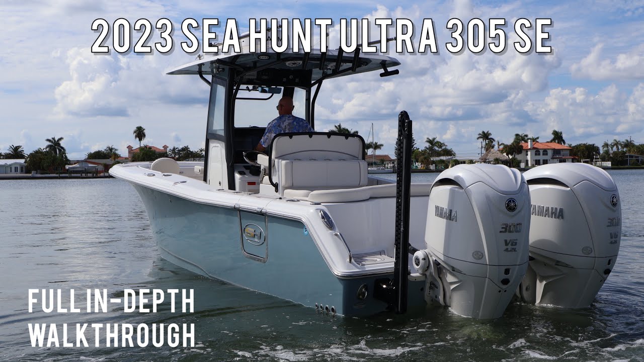 2023 Sea Hunt 305 Ultra Walk Through