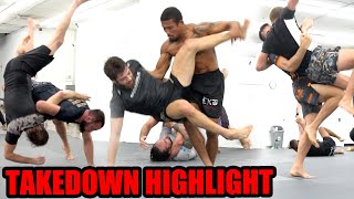 26 Takedowns, Throws & Trips in 3 mins | B-Team Jiu-Jitsu