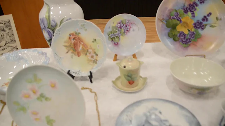 Edmond Historical Painted China Collection with An...