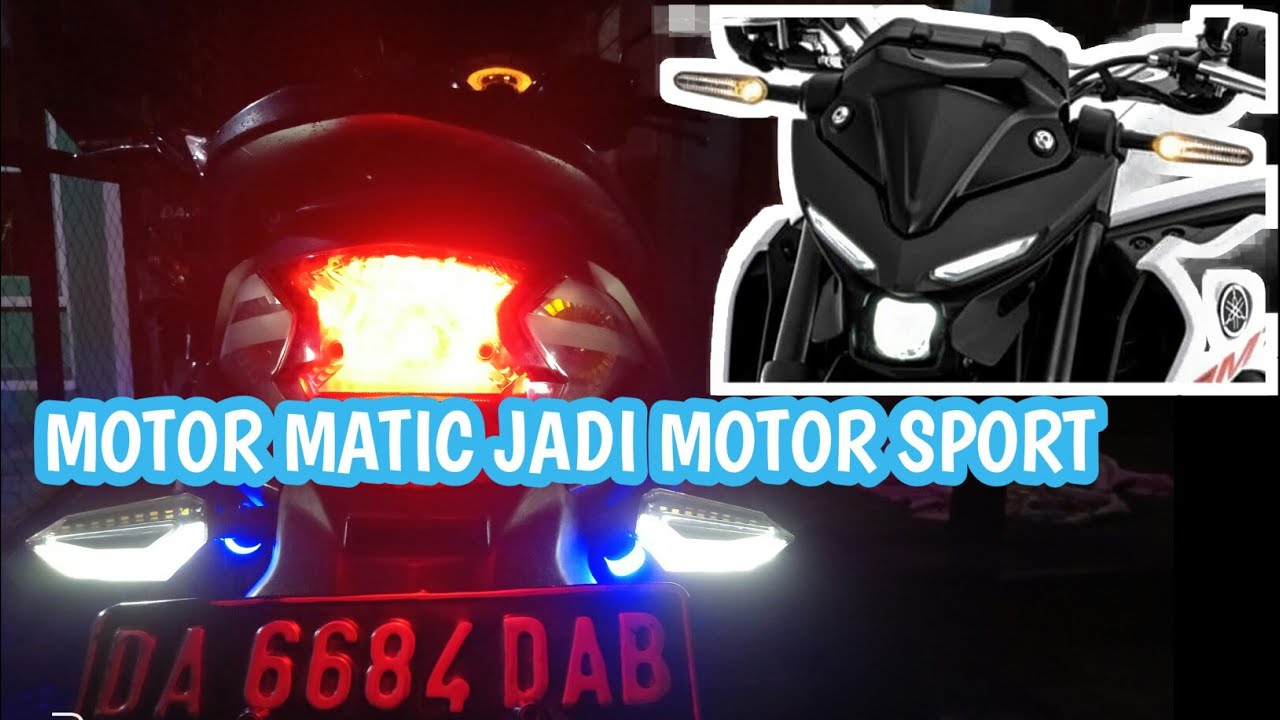 CARA MEMASANG LAMPU SEIN ALA MOTOR SPORT DI MOTOR BEAT - YouTube