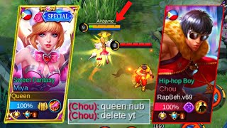 QUEEN OF MARKSMAN VS TOP 1 SUPREME CHOU IN RANKED GAME! WHO WILL WIN?