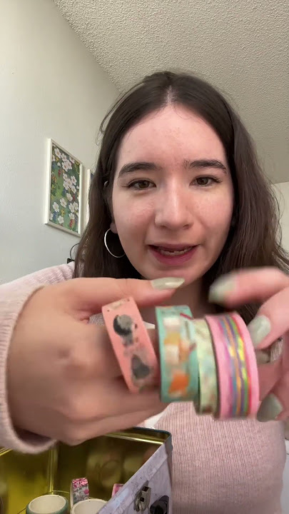 every single washi tape i own 💗